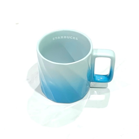 Starbucks Ice Blue Ombré Mug 2021 Spring Limited Edition 50th Anniversary - Picture 1 of 3